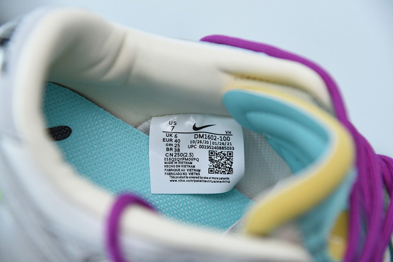 of x dunk low “21 of 50” dm1602-100