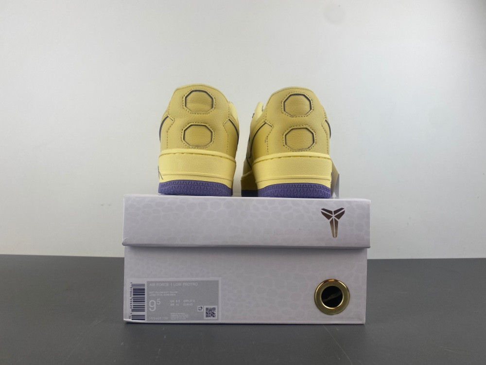 Kobe Bryant x Nike Air Force 1 Low Protro “Soft Yellow” HV9408-700