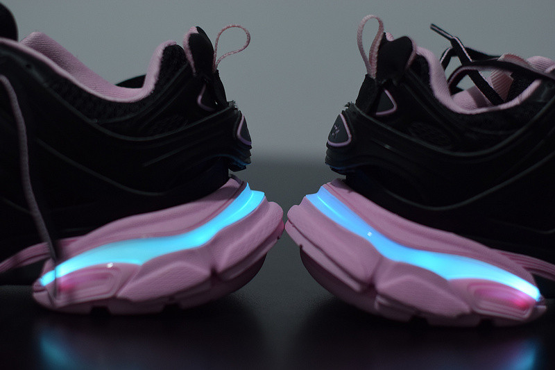 bc track mule clear sole sneakers 3.0 led