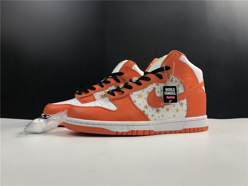 S*p*e x nike dunk high pro sb orange 307385-181