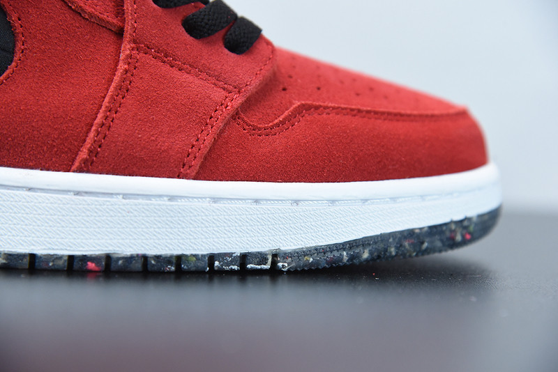 air jordan 1 high zoom air cmft red suede ct0978-600