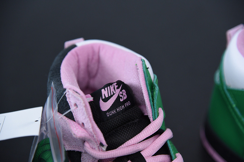 nike sb dunk high invert celtics cu7349-001