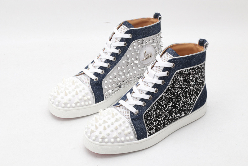 chian louin high top sneaker