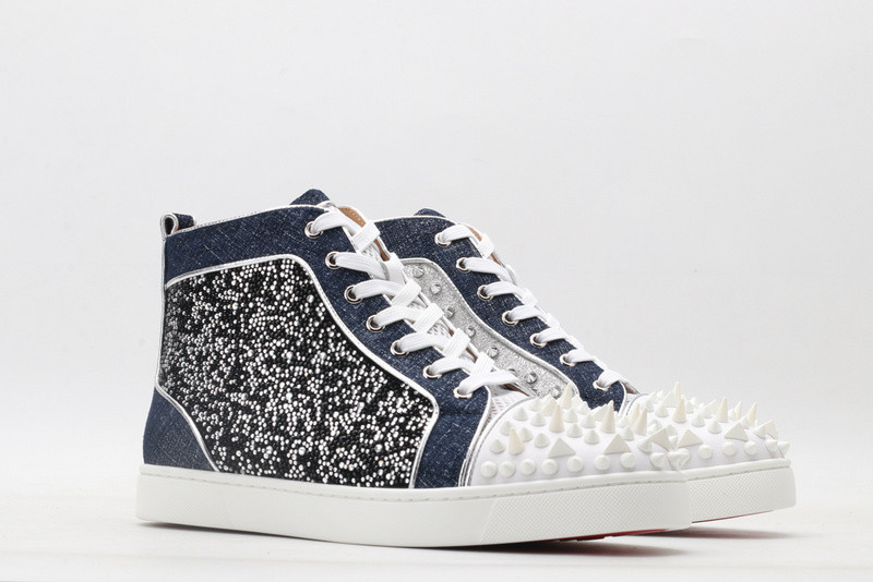 chian louin high top sneaker