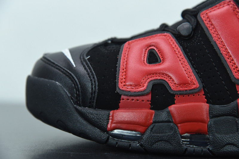 nike air more uptempo gs black red blue dm0017-001
