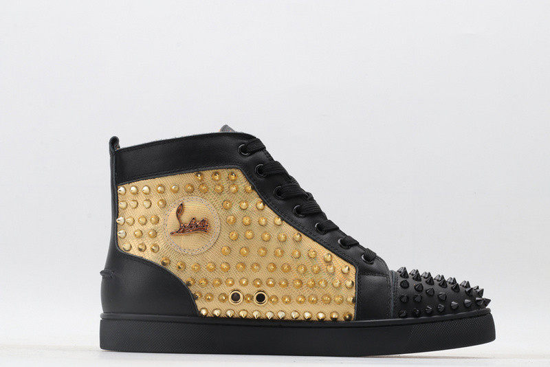 chian louin high top sneaker