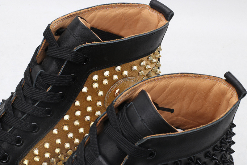 chian louin high top sneaker