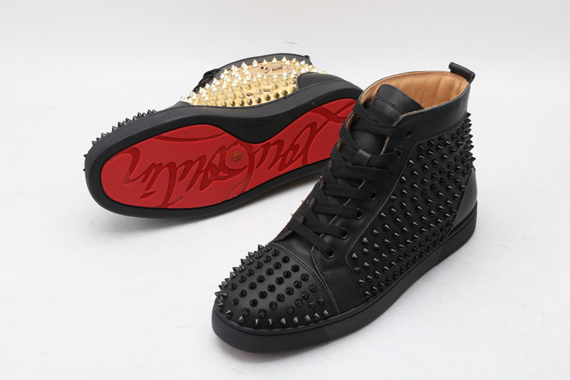 chian louin high top sneaker