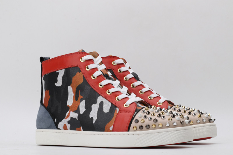 chian louin high top sneaker