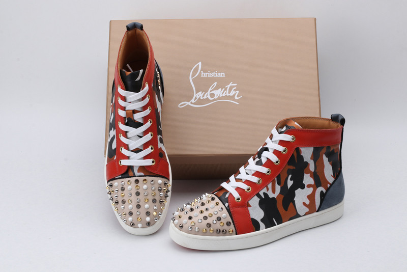 chian louin high top sneaker