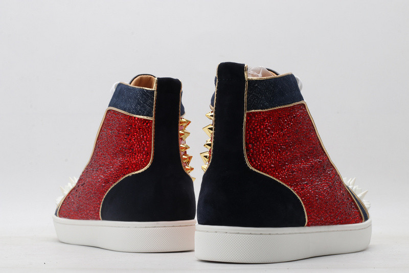 chian louin high top sneaker