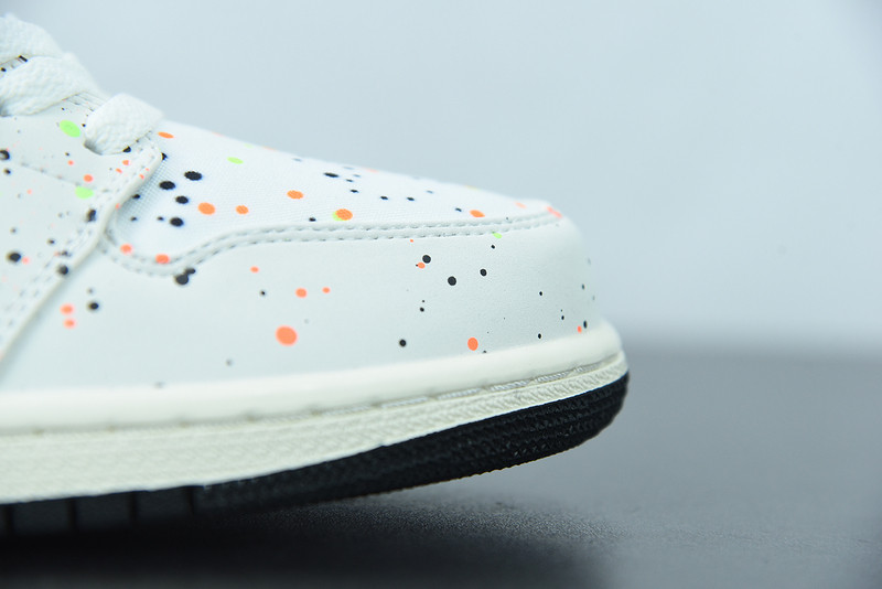 air jordan 1 low paint splatter brushstroke swh dm3528-100