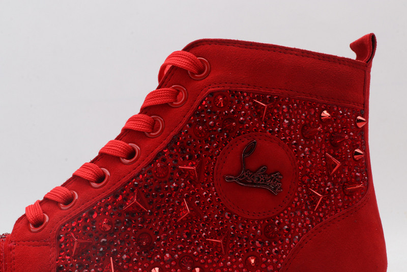 chian louin high top sneaker