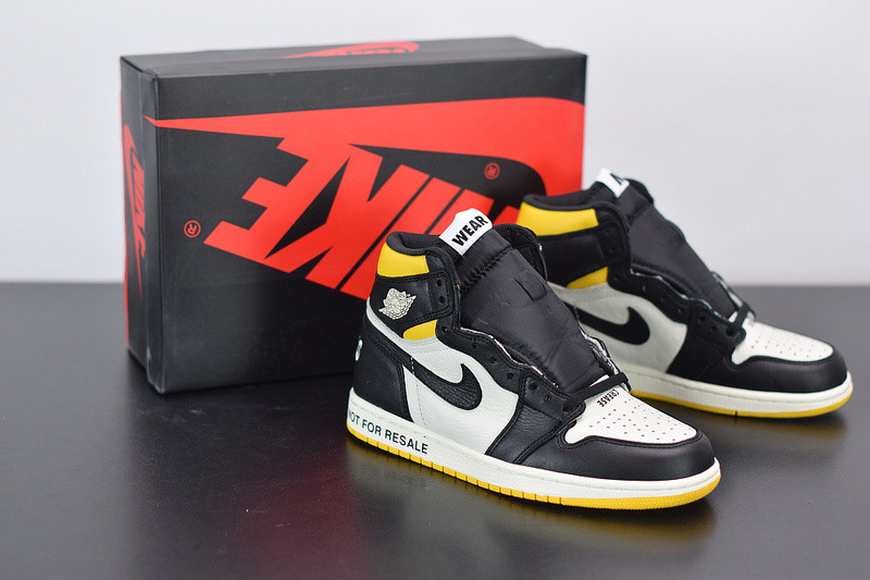 air jordan 1 retro high og nrg "not for resale" 861428-107