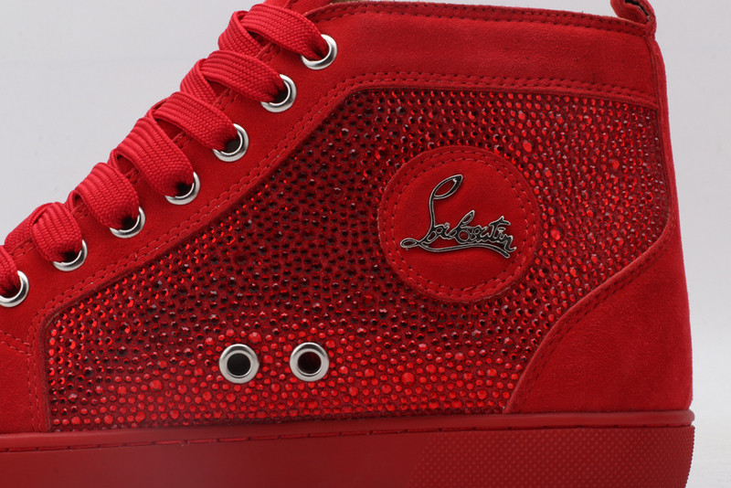 chian louin high top sneaker