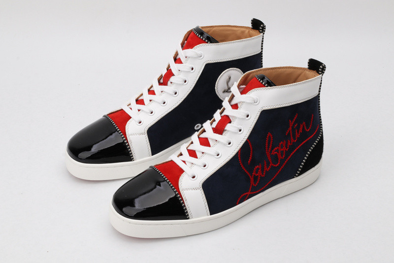 chian louin high top sneaker