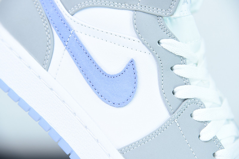 air jordan 1 mid grey blue bq6472-105