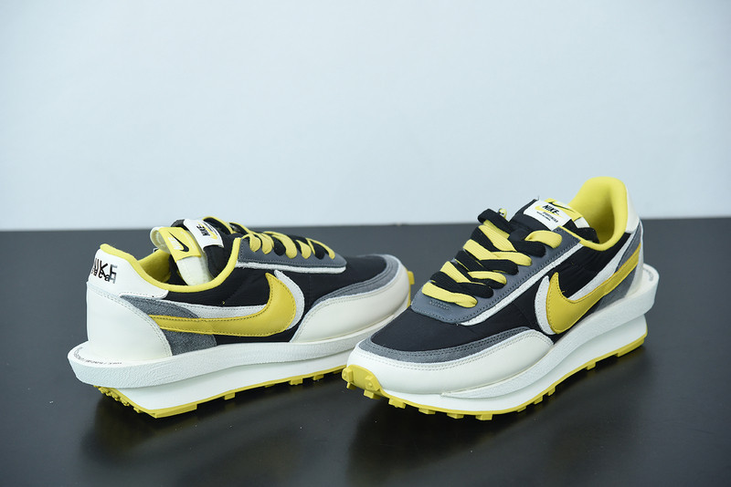 undercover x sacai x nike ldv waffle “bright citron” dj4877-001