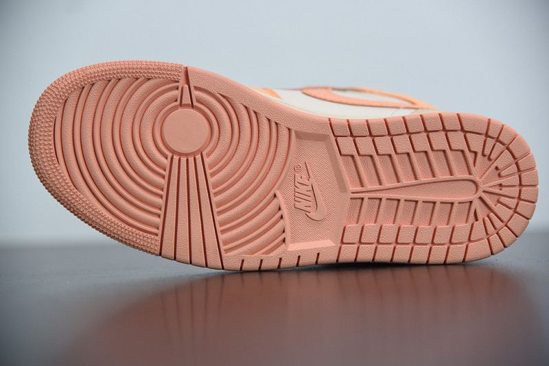 air jordan 1 mid apricot orange dh4270-800