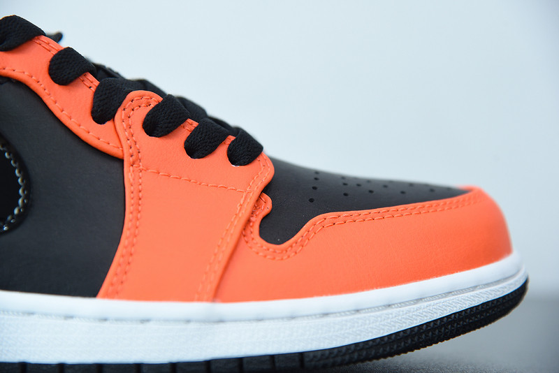 air jordan 1 low se black turf orange ck3022-008