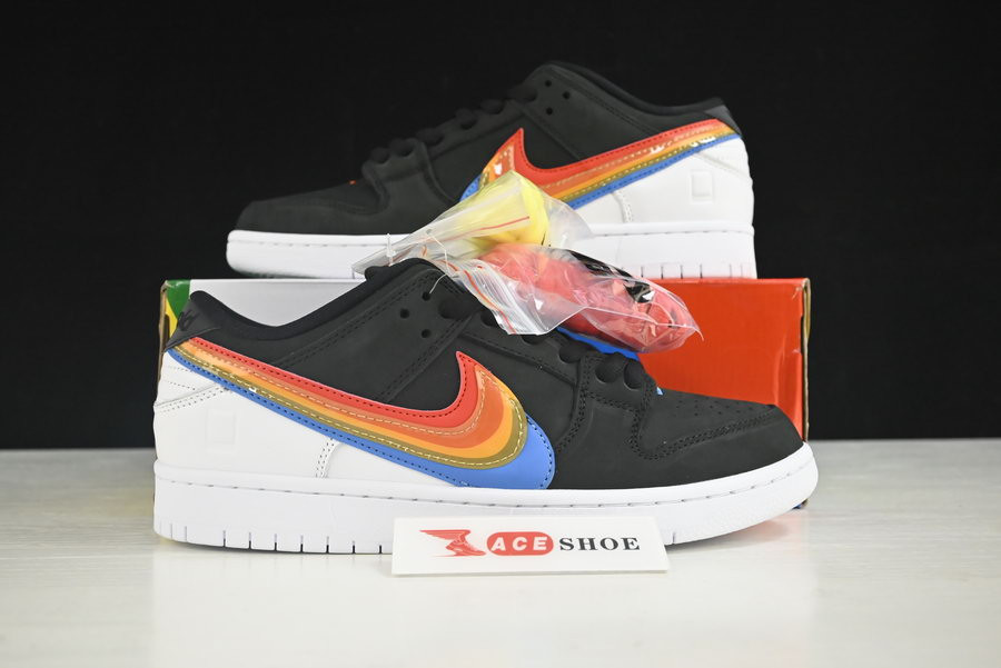 polaroid x nike sb dunk low dh7722-001