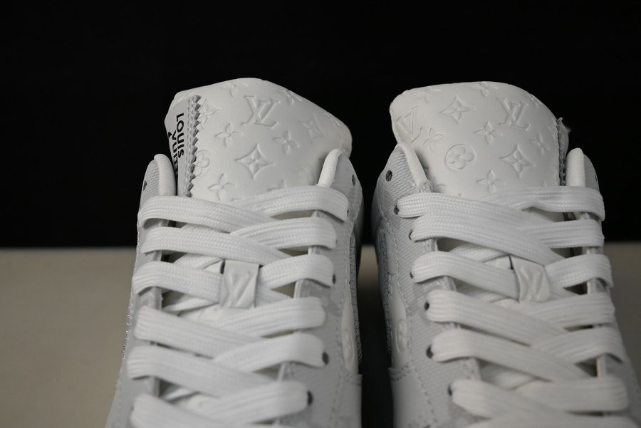 2022 lvt x nike air force 1 07 low white grey ld4631-201