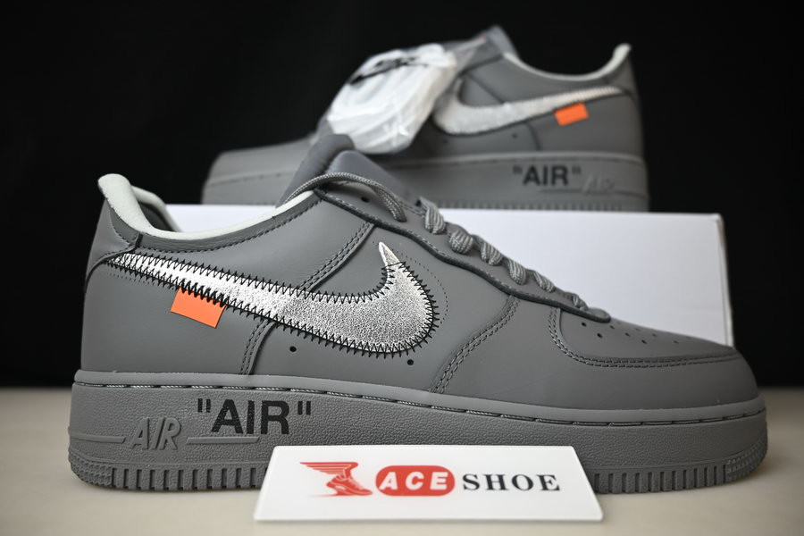 nike of x air force 1 low grey dx1419-500
