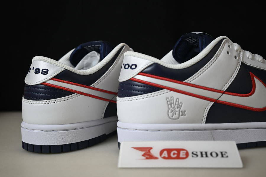 nike dunk low "houston comets four-peat" dz2780-100