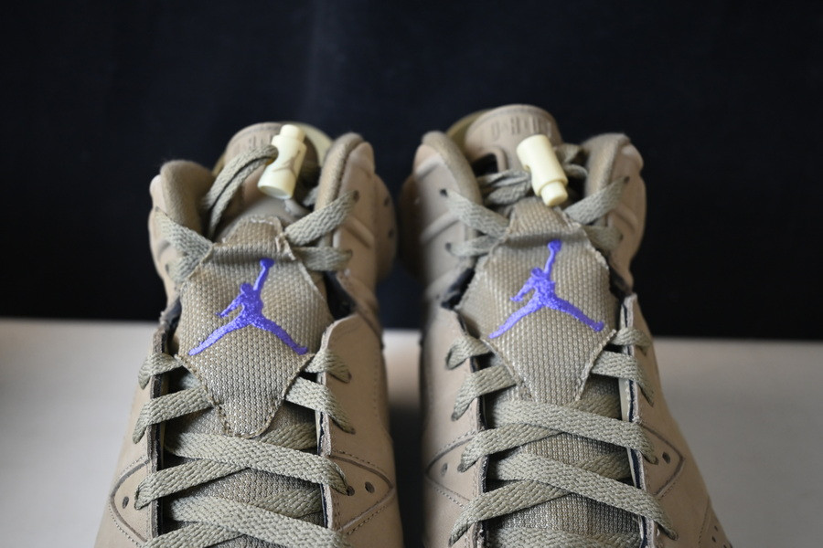 air jordan 6 gore-tex brown kelp fd1643-300