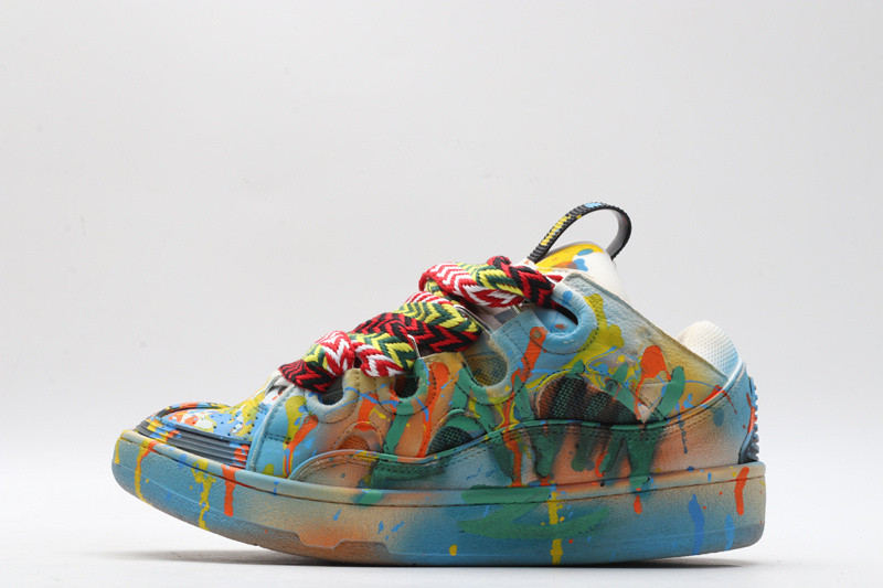 lanvin curb sneaker