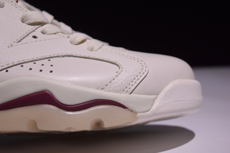 air jordan 6 retro "maroon" 384664-116