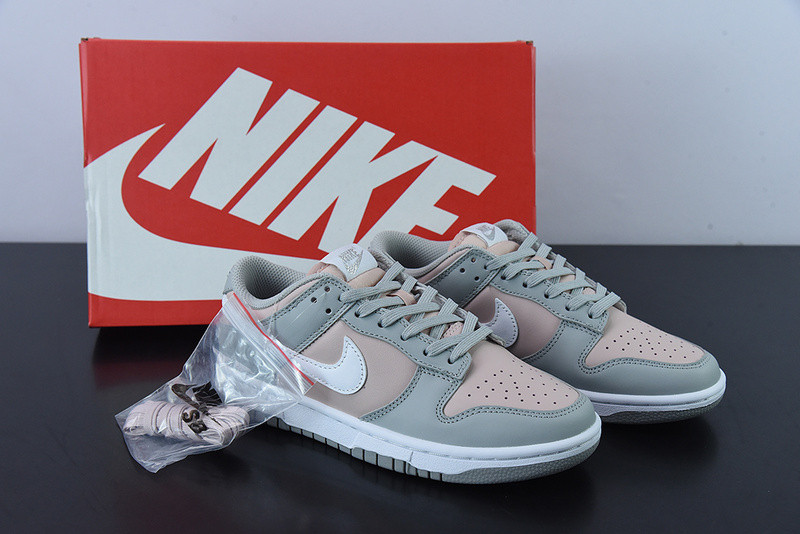 nike dunk low pink oxford (w) dm8329-600