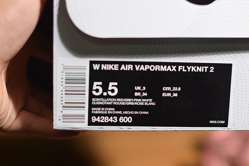 nike air vapormax flyknit 2 "rust pink" 942843-600