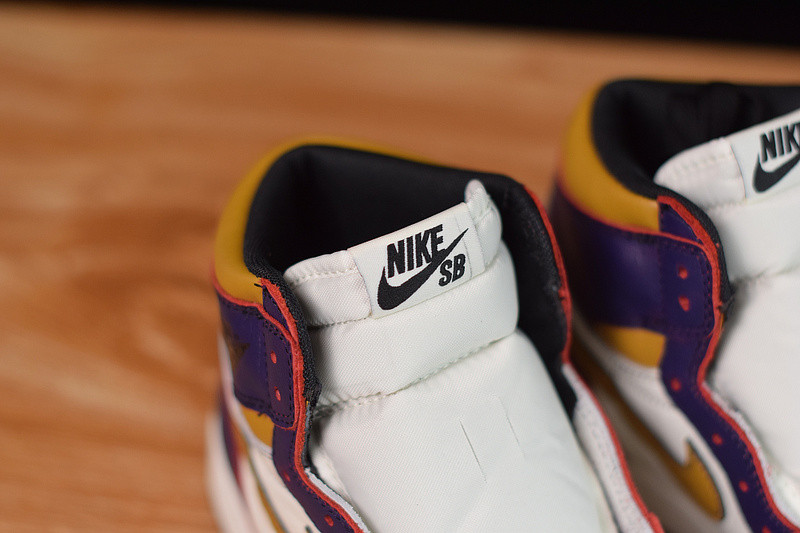air jordan 1 retro high og defiant sb lakers cd6578-507
