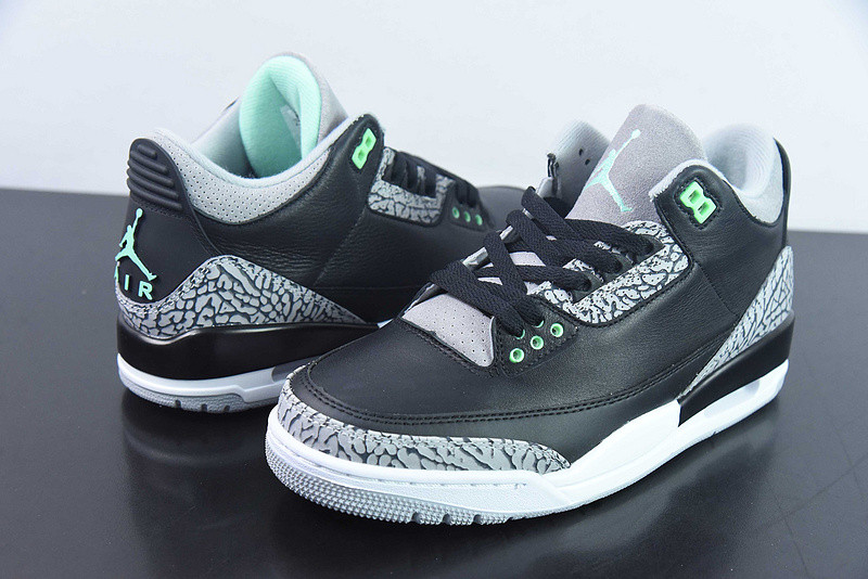 air jordan 3 "green glow" ct8532-031