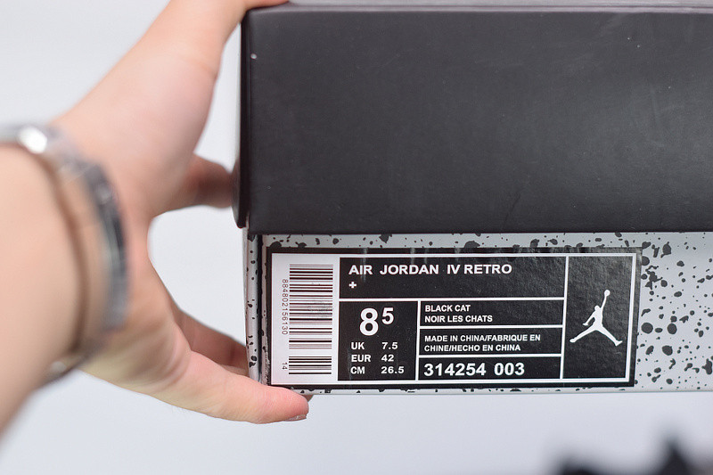air jordan 4 retro ls "oreo" 314254-003