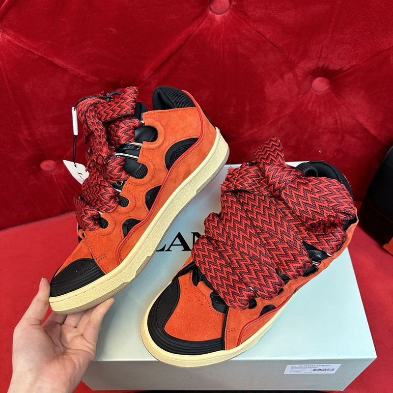 lanvin curb sneaker