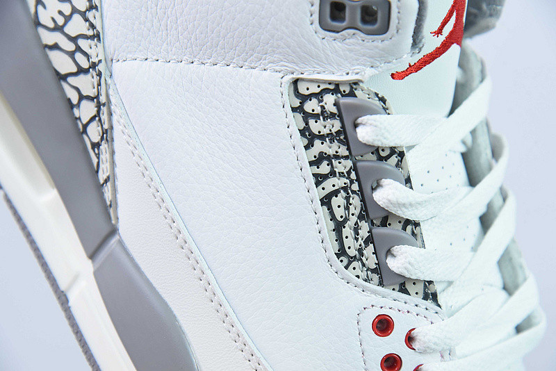 air jordan 3 "summit white/fire red" ct8532-106