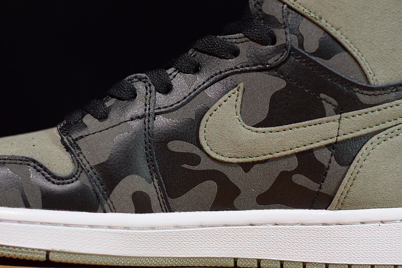 air jordan 1 retro high prem "camo pack" aa3993-034