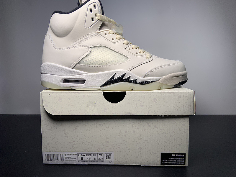 air jordan 5 "sail" fn7405-100