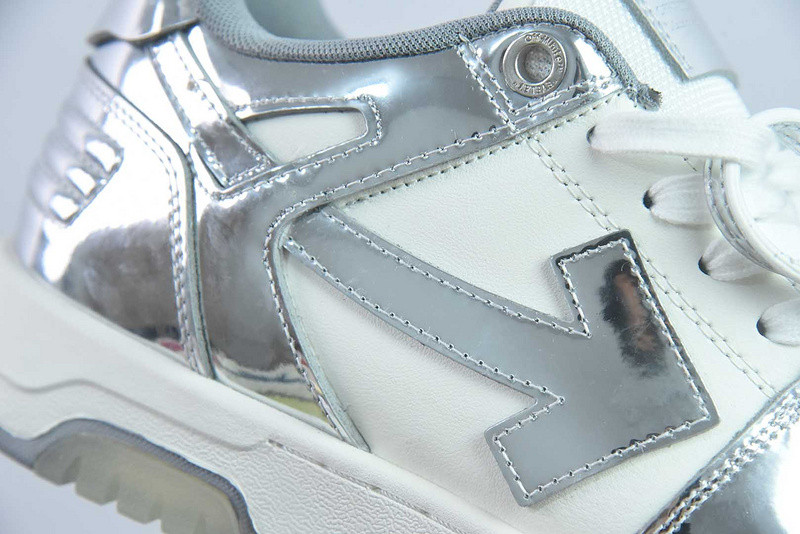 OF™ C/O VIRGIL ABLOH OUT OF OFFICE LOW-TOP LEATHER SNEAKERS ‘OOO“