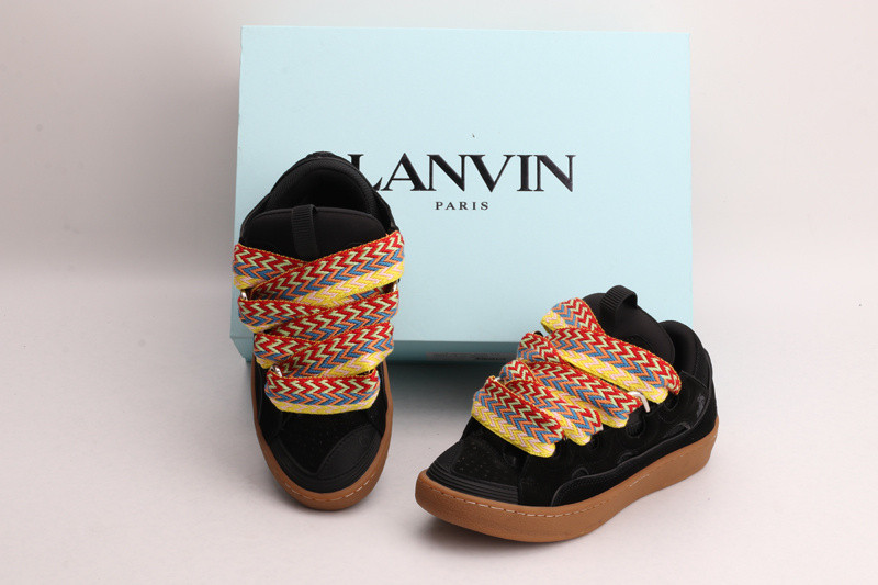 lanvin curb sneaker