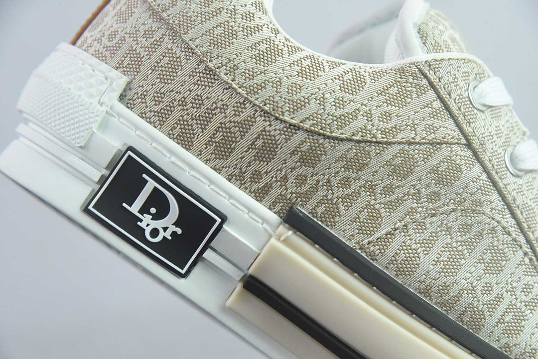 DIO* B23 LOW-TOP SNEAKERS IN OBLIQUE