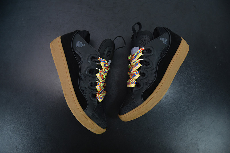 lanvin curb sneaker