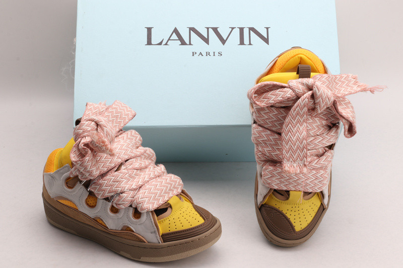 lanvin curb sneaker