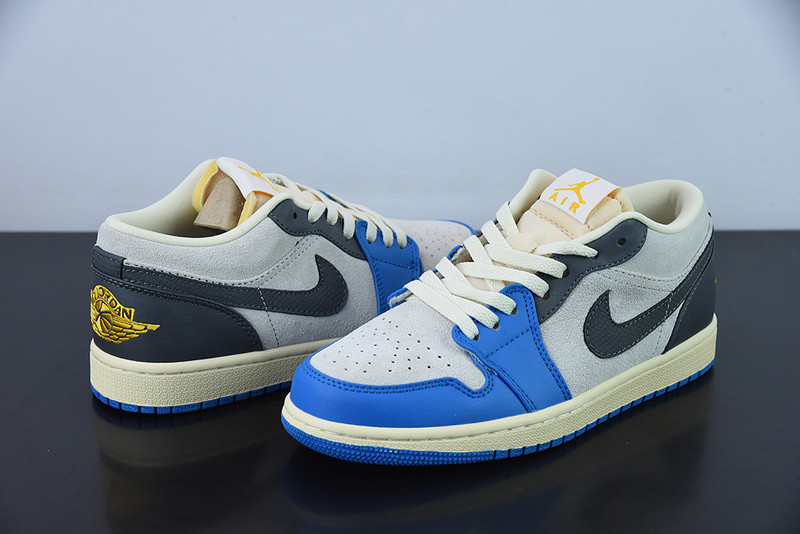 air jordan 1 low “unc grey” dz5376-469