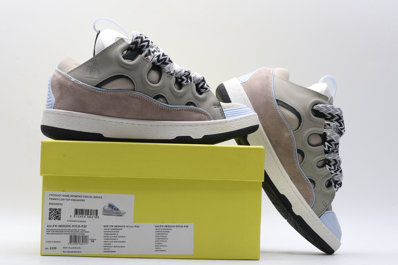 lanvin curb sneaker