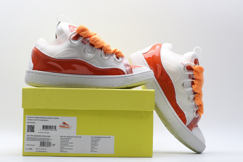 lanvin curb sneaker