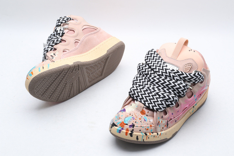lanvin curb sneaker