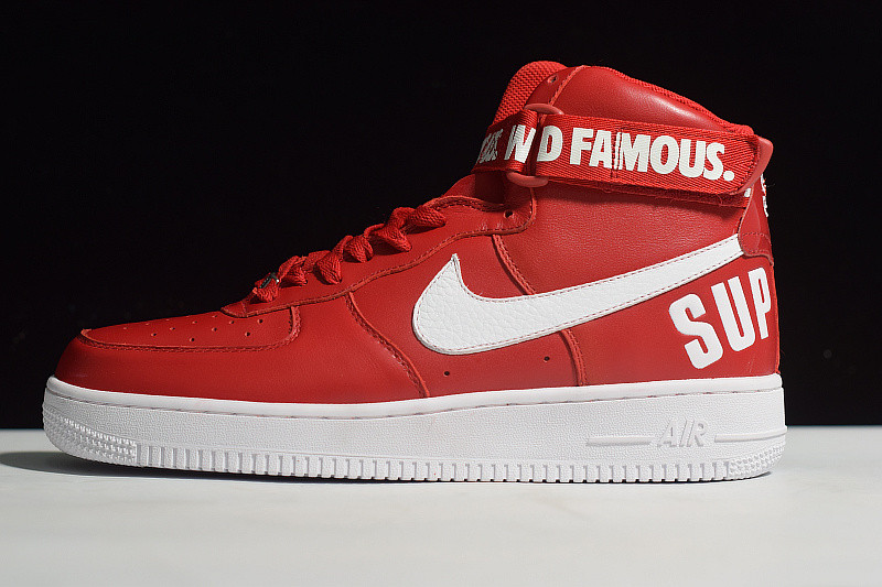 nike air force 1 high S*p*e sp "S*p*e" red 698696-610